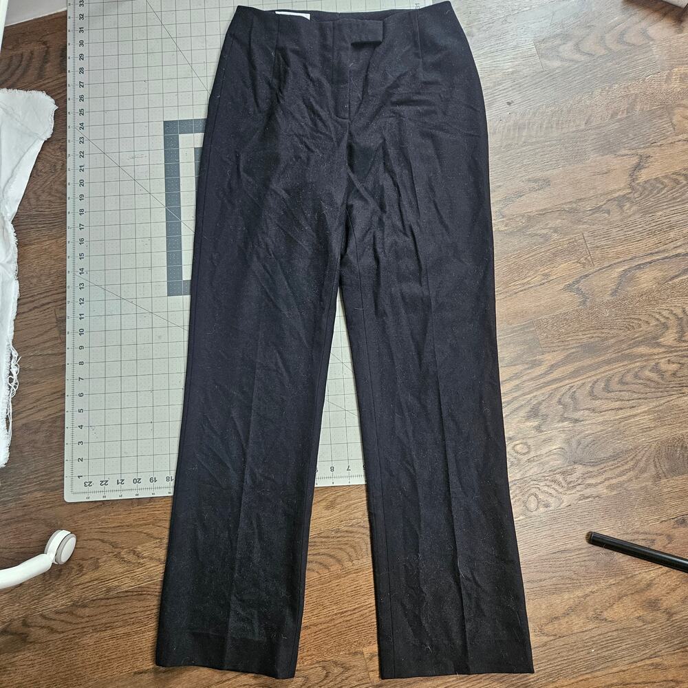 Grey Wool Rene Lezard Trousers Size 38/ US 6